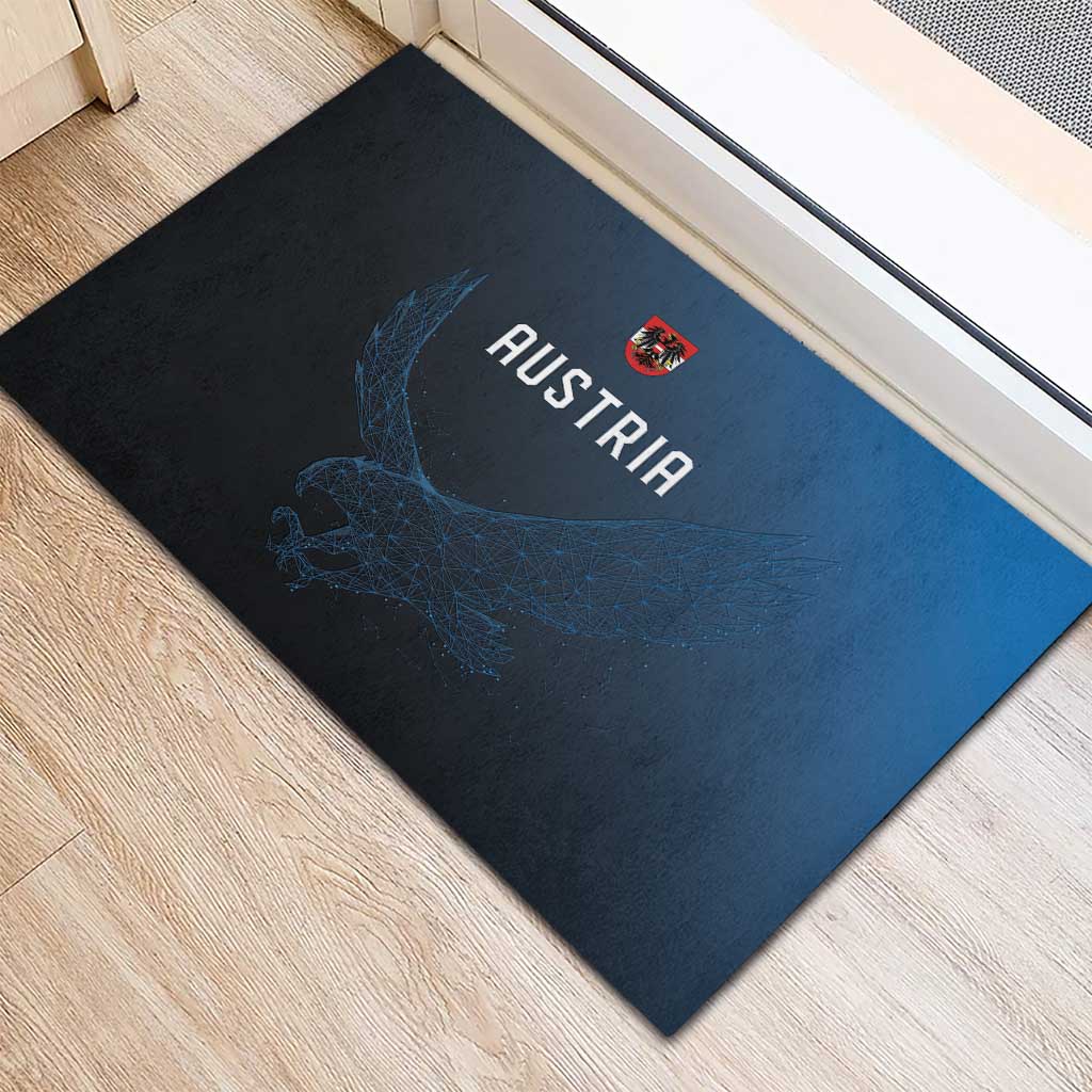World Football 2026 Austria Rubber Doormat Das Team Go Champions Blue Version