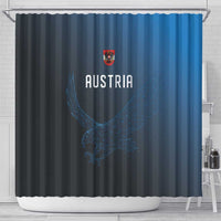 World Football 2026 Austria Shower Curtain Das Team Go Champions Blue Version