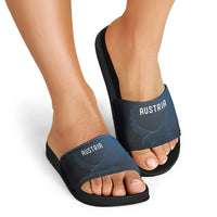World Football 2026 Austria Slide Sandals Das Team Go Champions Blue Version