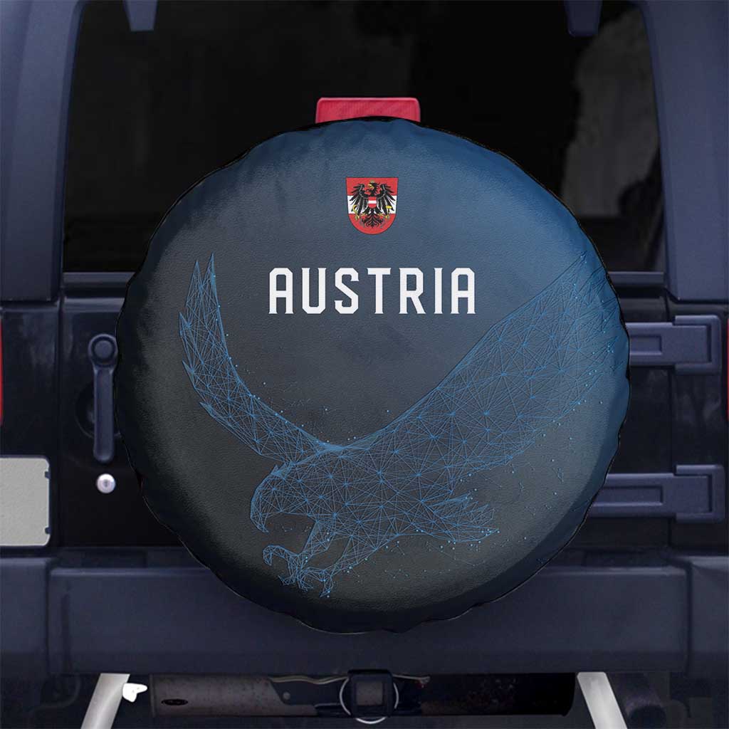 World Football 2026 Austria Spare Tire Cover Das Team Go Champions Blue Version