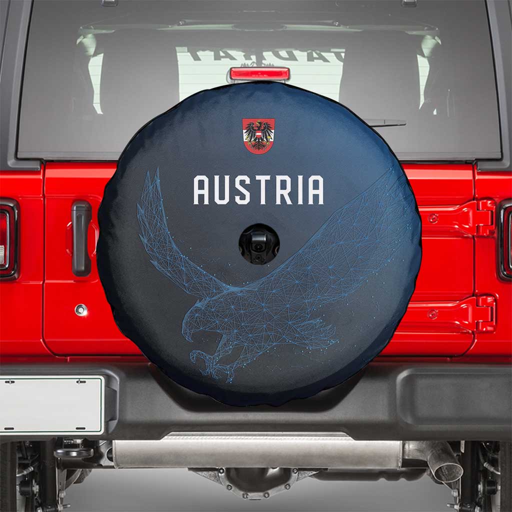 World Football 2026 Austria Spare Tire Cover Das Team Go Champions Blue Version