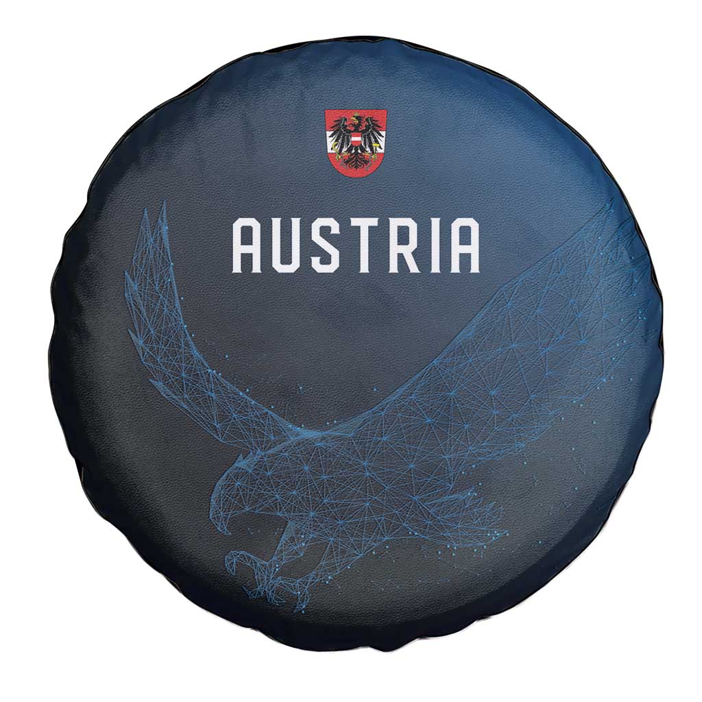 World Football 2026 Austria Spare Tire Cover Das Team Go Champions Blue Version