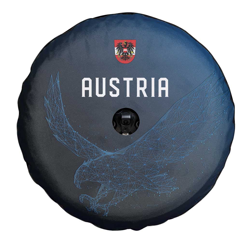 World Football 2026 Austria Spare Tire Cover Das Team Go Champions Blue Version