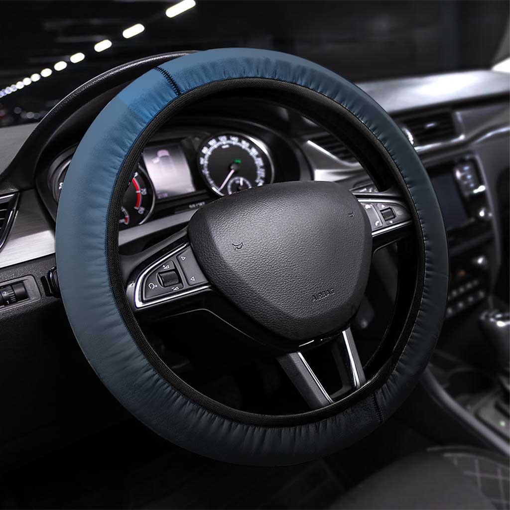 World Football 2026 Austria Steering Wheel Cover Das Team Go Champions Blue Version