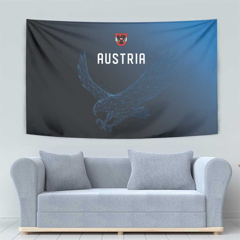 World Football 2026 Austria Tapestry Das Team Go Champions Blue Version