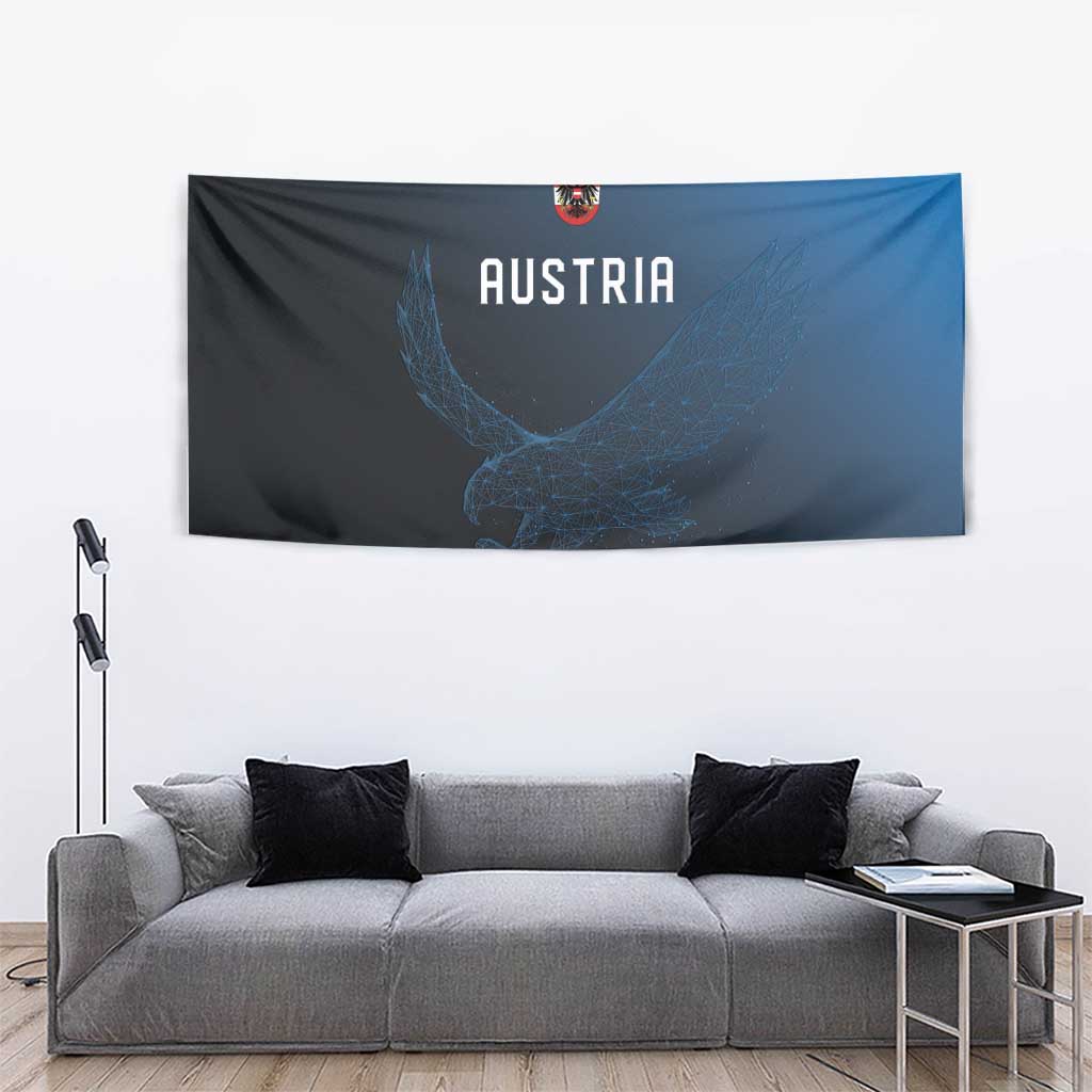 World Football 2026 Austria Tapestry Das Team Go Champions Blue Version