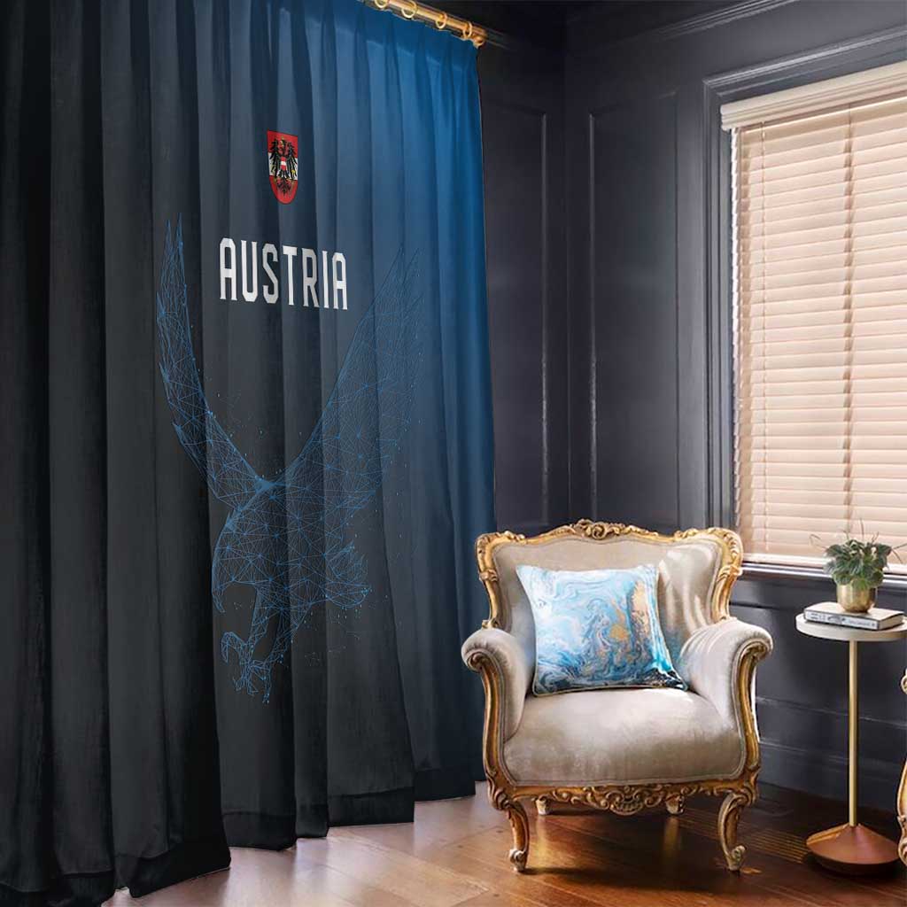 World Football 2026 Austria Window Curtain Das Team Go Champions Blue Version