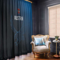 World Football 2026 Austria Window Curtain Das Team Go Champions Blue Version