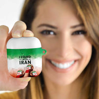 I Stand With Iran AirPods Case Freedom for the Iranian People