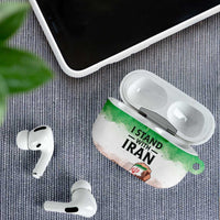I Stand With Iran AirPods Case Freedom for the Iranian People