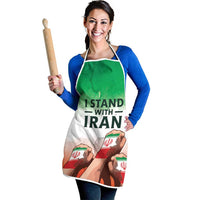 I Stand With Iran Apron Freedom for the Iranian People