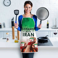 I Stand With Iran Apron Freedom for the Iranian People