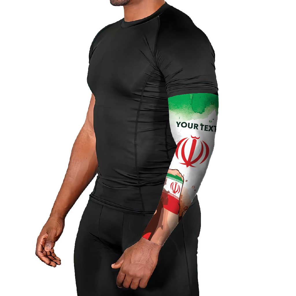 I Stand With Iran Personalized Arm Sleeves Freedom for the Iranian People