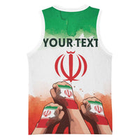 I Stand With Iran Personalized Basketball Jersey Freedom for the Iranian People