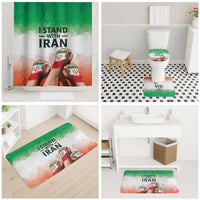 I Stand With Iran Bathroom Set Freedom for the Iranian People