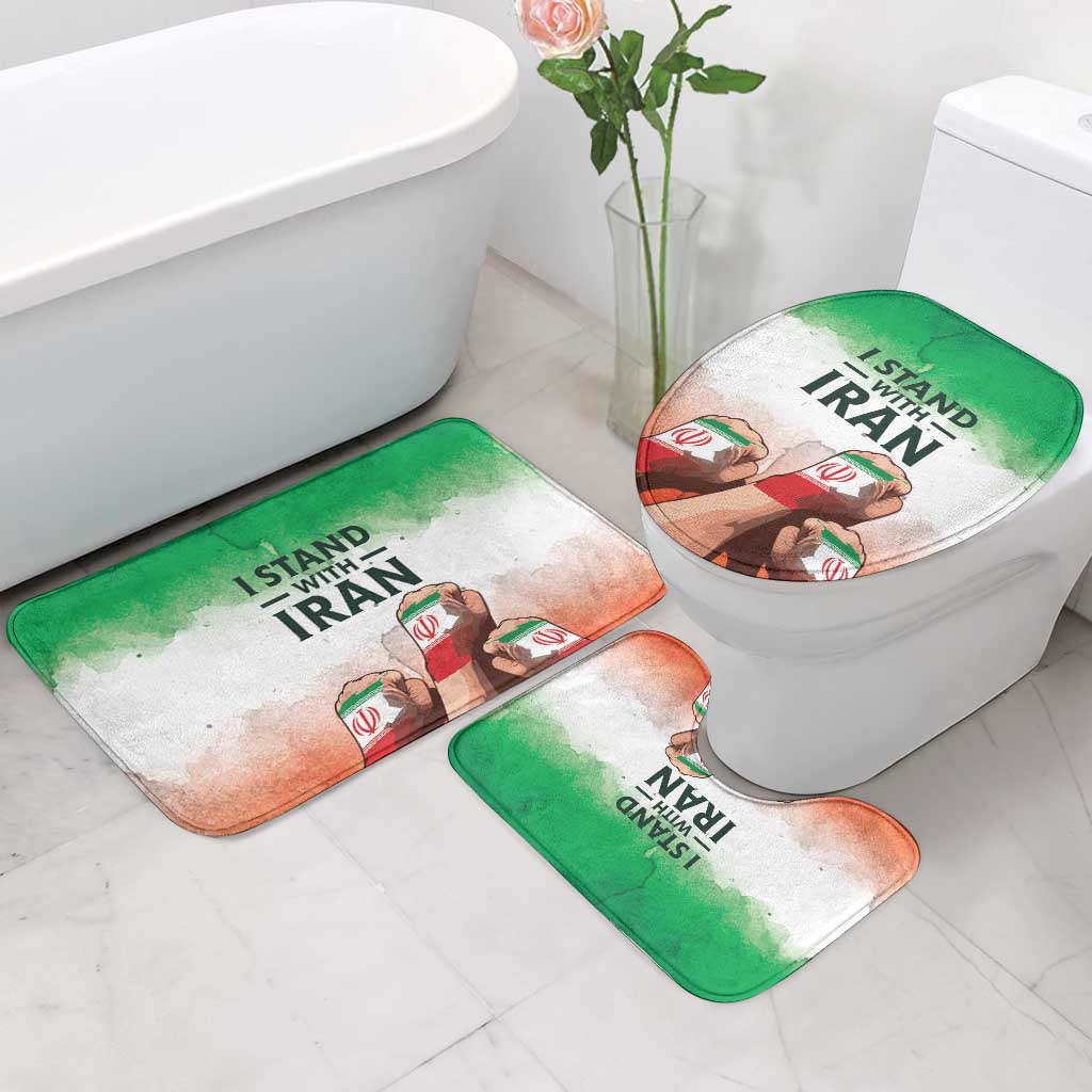 I Stand With Iran Bathroom Set Freedom for the Iranian People
