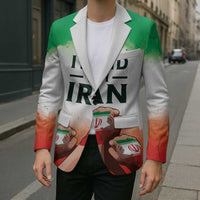 I Stand With Iran Personalized Blazer Freedom for the Iranian People