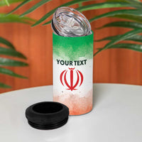 I Stand With Iran Personalized 4 in 1 Can Cooler Tumbler Freedom for the Iranian People