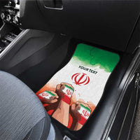 I Stand With Iran Personalized Car Mats Freedom for the Iranian People