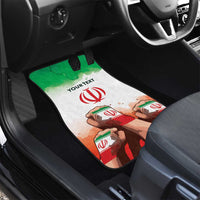 I Stand With Iran Personalized Car Mats Freedom for the Iranian People