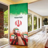 I Stand With Iran Personalized Door Cover Freedom for the Iranian People
