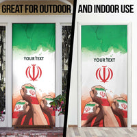 I Stand With Iran Personalized Door Cover Freedom for the Iranian People
