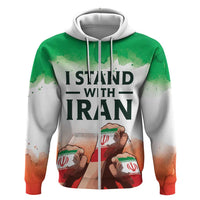 I Stand With Iran Personalized Hoodie Freedom for the Iranian People
