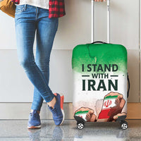 I Stand With Iran Luggage Cover Freedom for the Iranian People