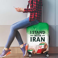 I Stand With Iran Luggage Cover Freedom for the Iranian People