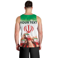 I Stand With Iran Personalized Men Tank Top Freedom for the Iranian People
