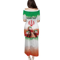 I Stand With Iran Personalized Puletasi Freedom for the Iranian People