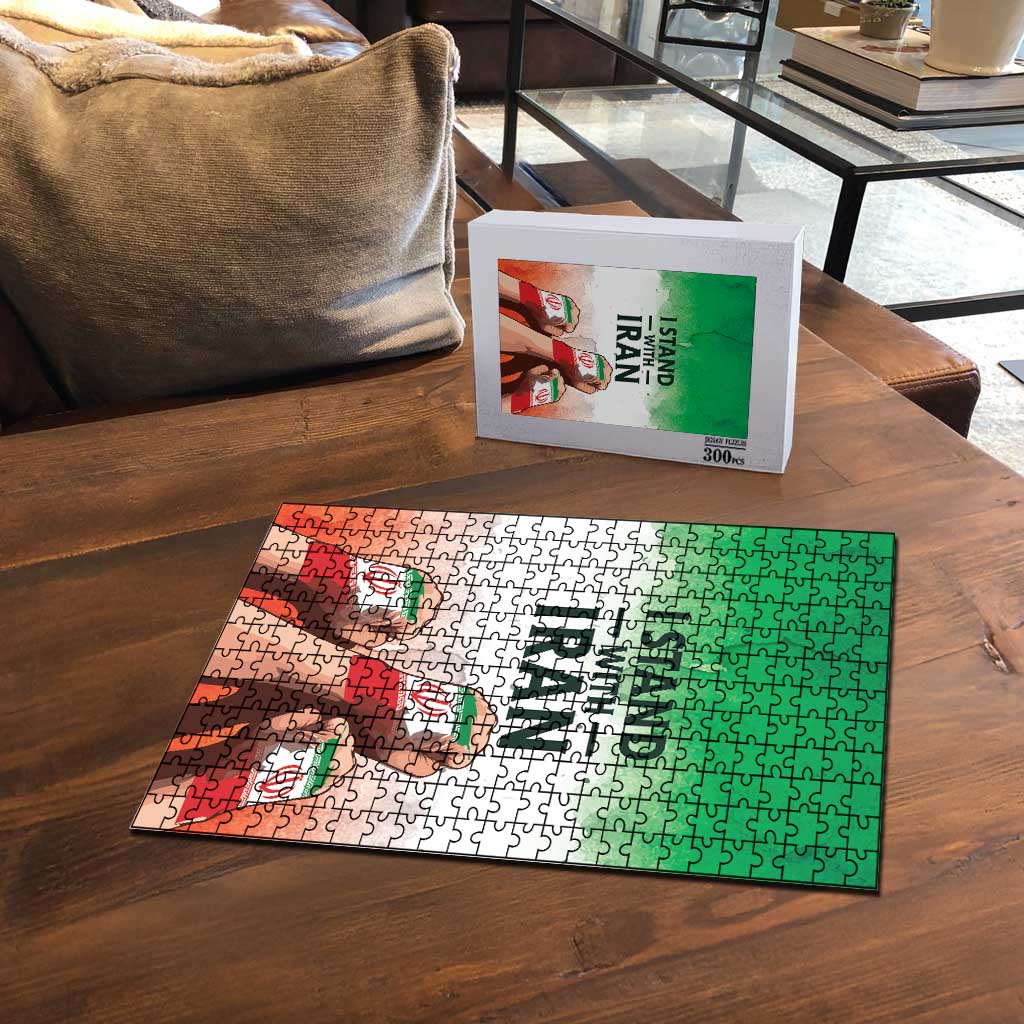 I Stand With Iran Puzzle Freedom for the Iranian People