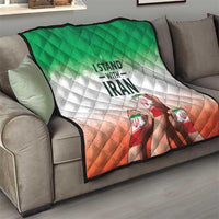I Stand With Iran Quilt Freedom for the Iranian People