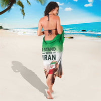 I Stand With Iran Sarong Freedom for the Iranian People