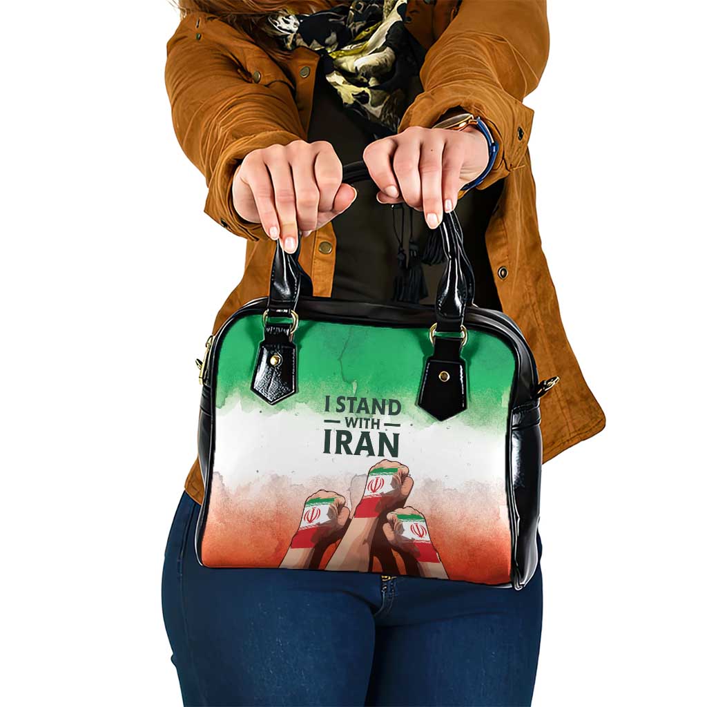 I Stand With Iran Shoulder Handbag Freedom for the Iranian People