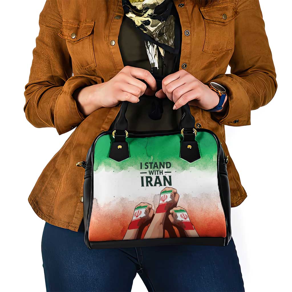 I Stand With Iran Shoulder Handbag Freedom for the Iranian People