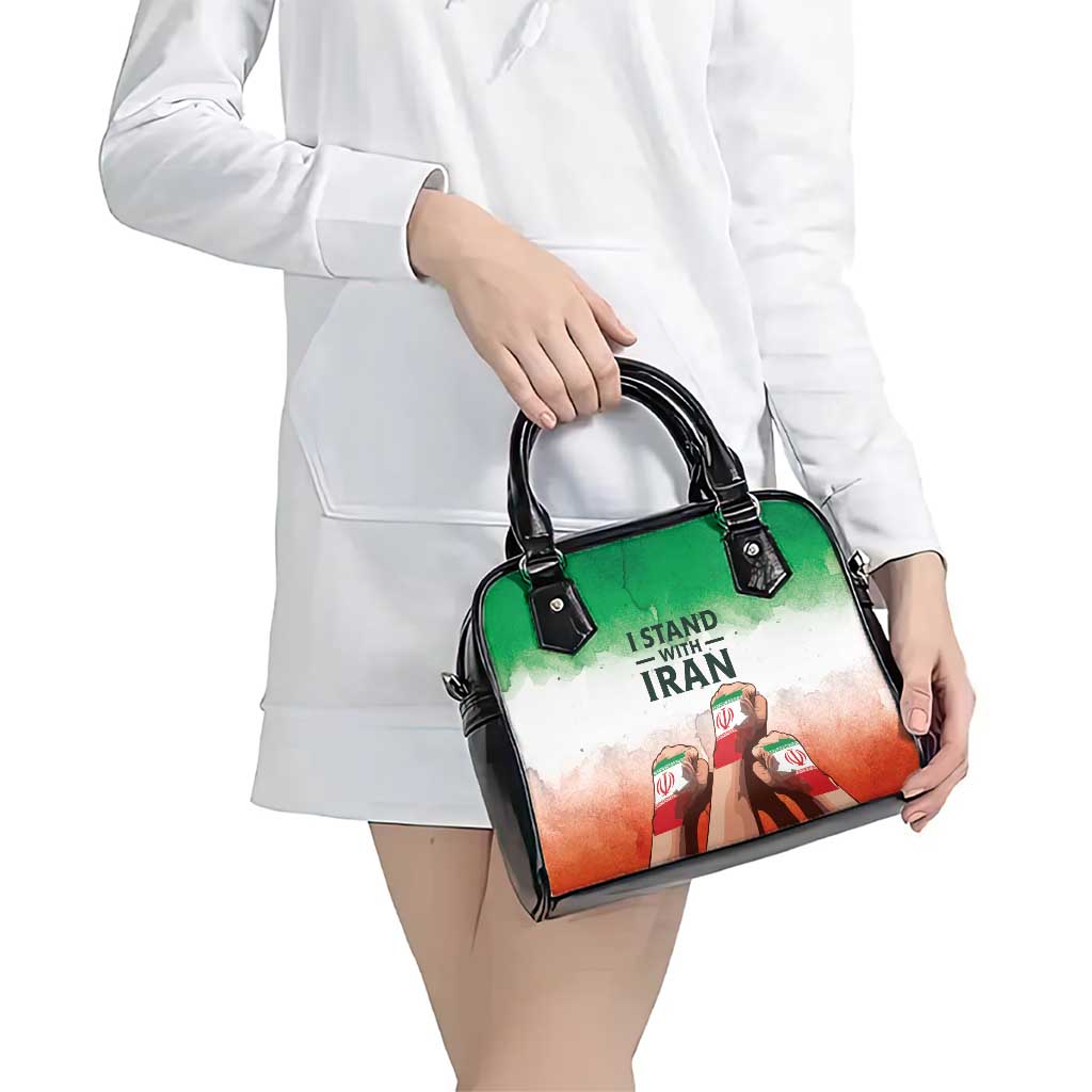 I Stand With Iran Shoulder Handbag Freedom for the Iranian People