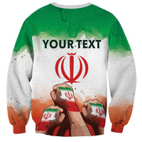 I Stand With Iran Personalized Sweatshirt Freedom for the Iranian People