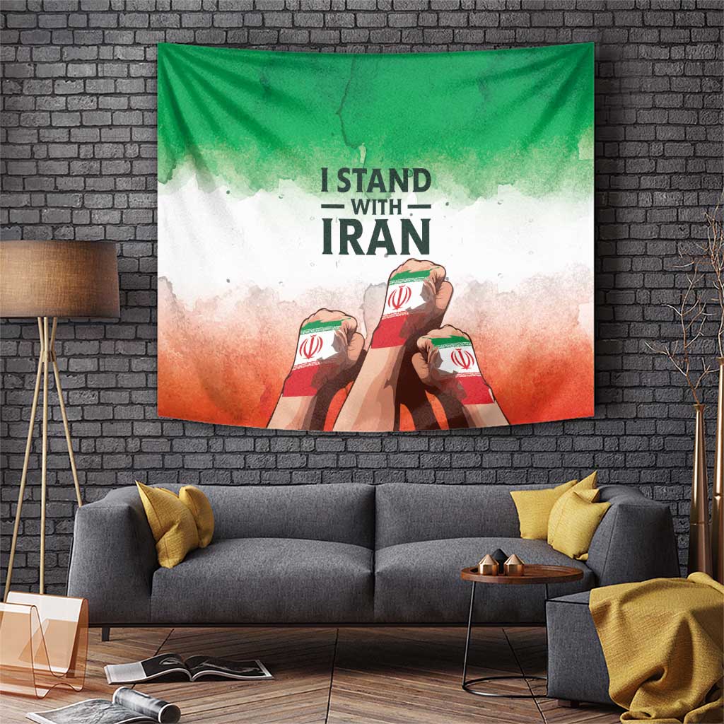 I Stand With Iran Tapestry Freedom for the Iranian People