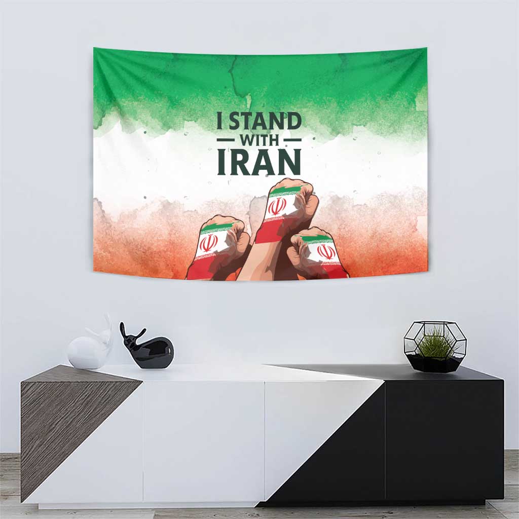I Stand With Iran Tapestry Freedom for the Iranian People