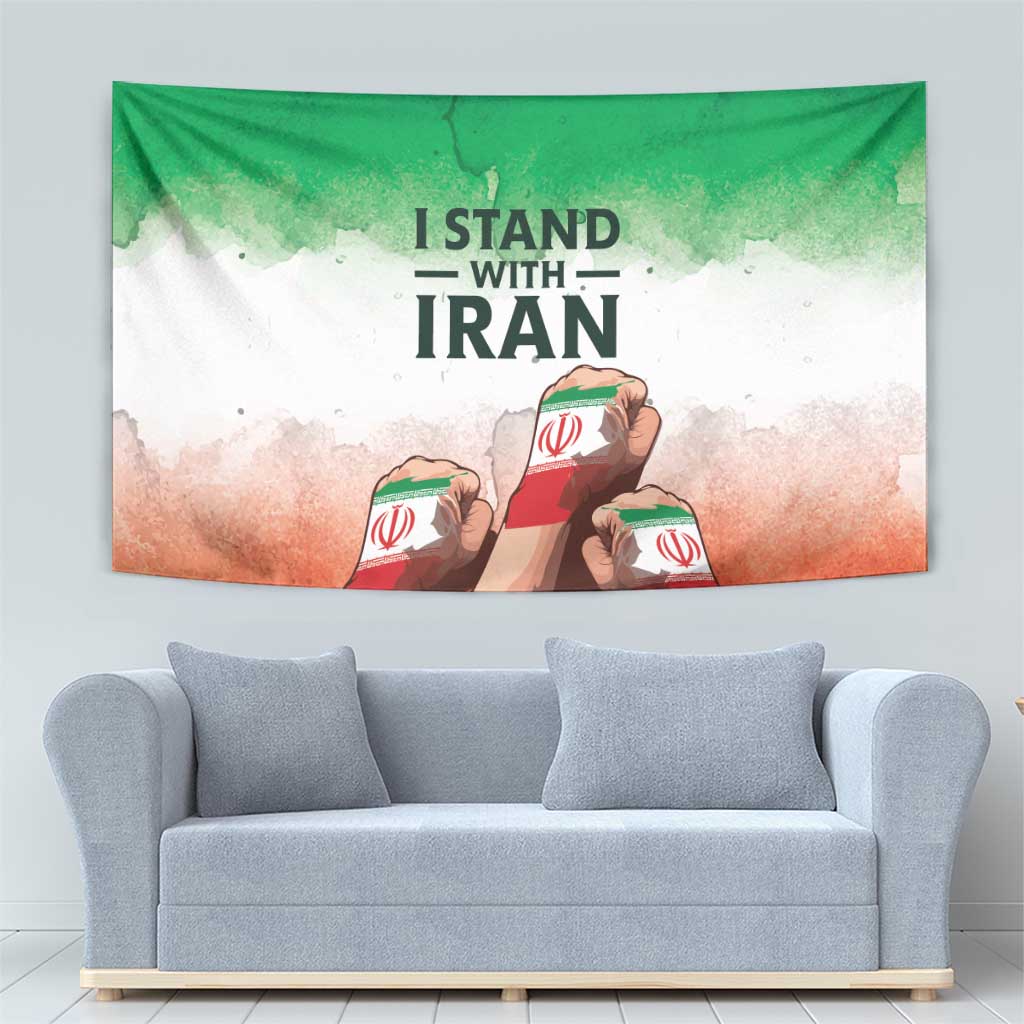 I Stand With Iran Tapestry Freedom for the Iranian People