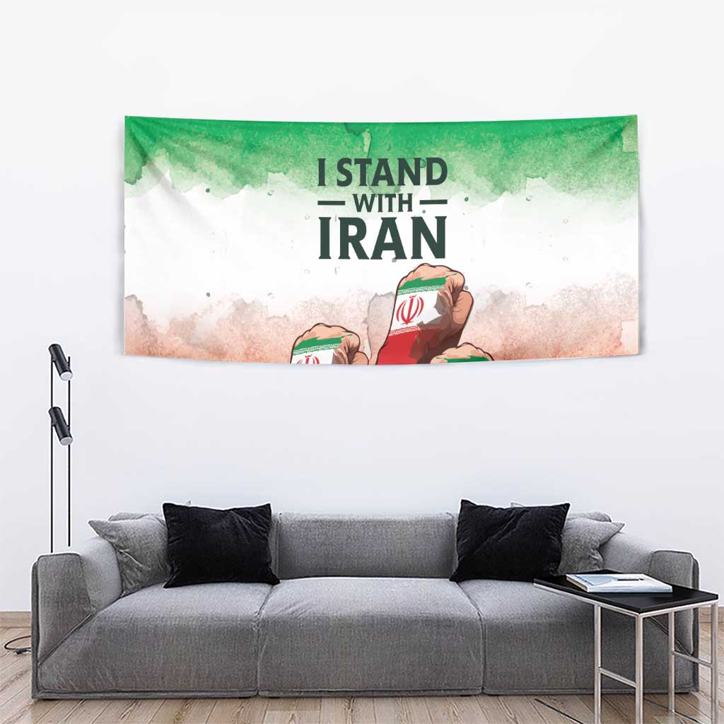I Stand With Iran Tapestry Freedom for the Iranian People