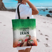 I Stand With Iran Tote Bag Freedom for the Iranian People