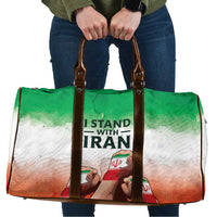I Stand With Iran Travel Bag Freedom for the Iranian People