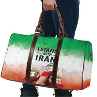 I Stand With Iran Travel Bag Freedom for the Iranian People