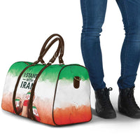 I Stand With Iran Travel Bag Freedom for the Iranian People