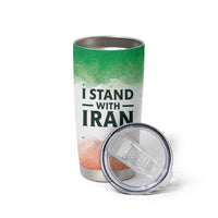 I Stand With Iran Personalized Tumbler Cup Freedom for the Iranian People