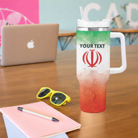 I Stand With Iran Personalized Tumbler With Handle Freedom for the Iranian People