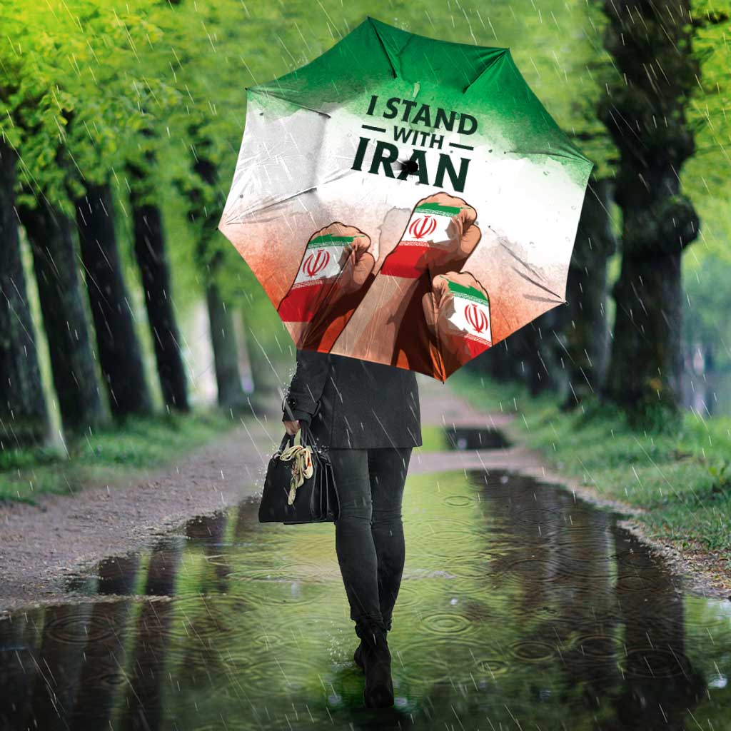 I Stand With Iran Umbrella Freedom for the Iranian People