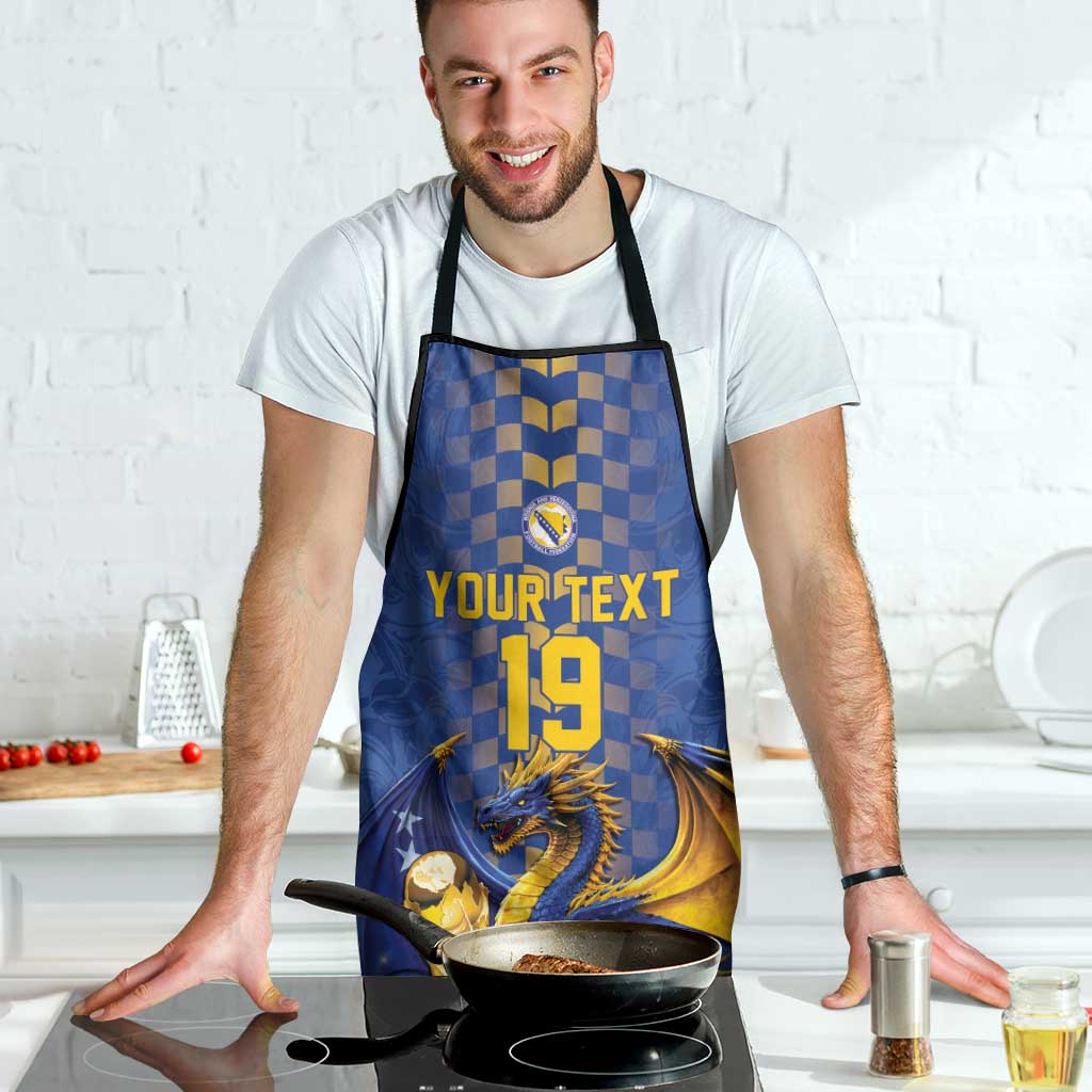 Custom World Football Bosnia and Herzegovina Apron Go Zmajevi Dragons Road To 2026
